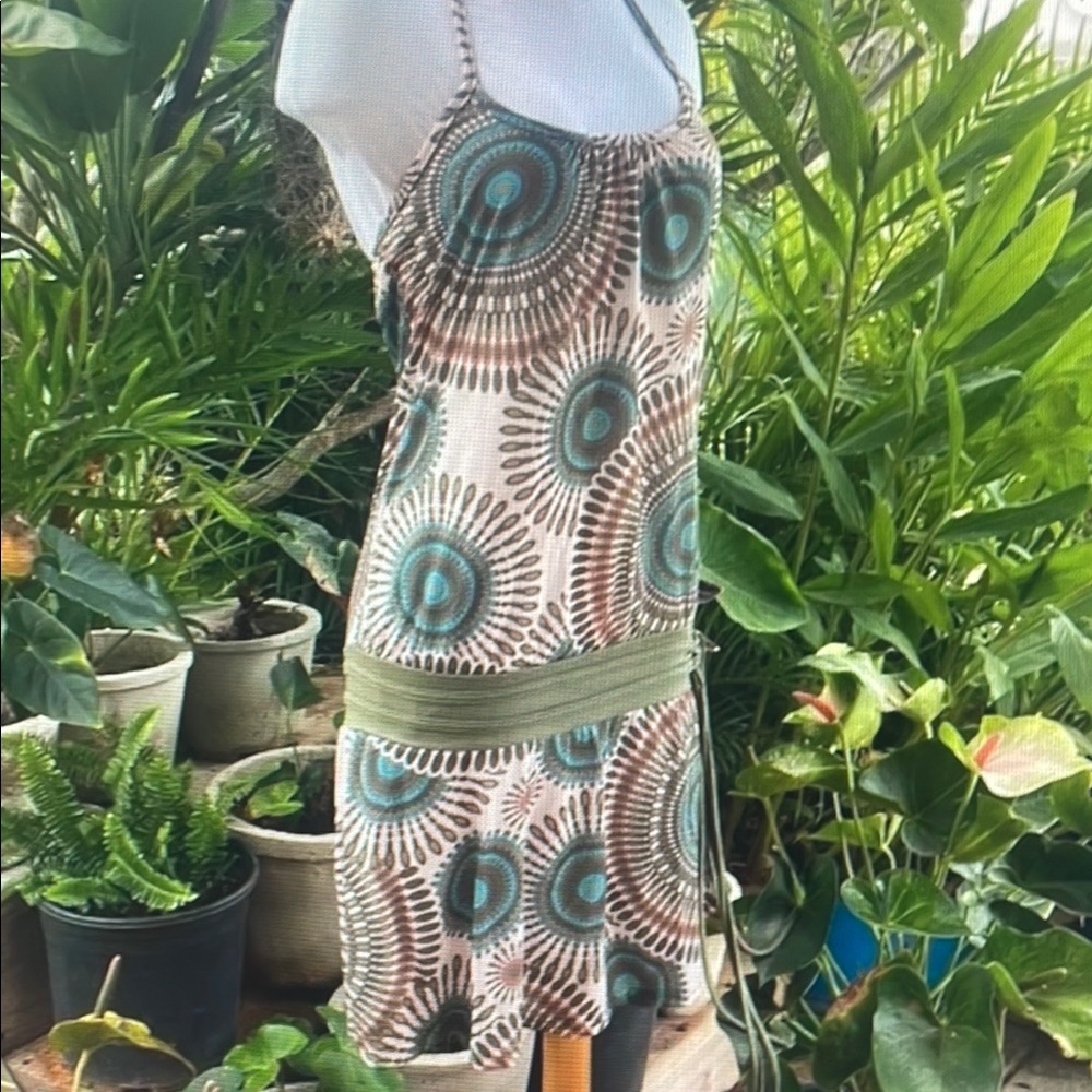 Bohemian Sunburst Dress